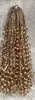 Cabelo para Crochê de Dreadlocks Africanos Trança de Três Fios Fly 14 polegadas Peruca de Fibra Química Europeia e Americana Box Braids Goddess