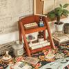 Caixa Organizadora de Mesa para Escritório, Estante de Madeira Multicamadas para Suculentas, Armário Organizador de Cosméticos para Uso Doméstico