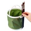 Cubo Plegable Multifuncional de Silicona al por Mayor Cubo para Lavar Bolígrafos Insertable Acuarela Gouache Portátil Tanque para Pinceles para Arte y Salud