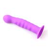 Dildo Artificial con Ventosa para Mujeres, Dildo de Silicona, Dildo Suave para Estimulación Clitoriana, Juguete Sexual para Masturbación Adulta