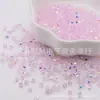 100 cuentas de diamante de 3 mm, cuentas sueltas de cristal AAA de primera calidad, cuentas puntiagudas de dos puntas, accesorios de joyería con cuentas