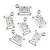 Instrumentos Musicais Estilo Retrô Ins Pingente Prata Antiga DIY Colar Pulseira Feito à Mão Acessórios Criativos Boutique Explosões