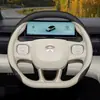 Capa de Volante 2025 Nio Ec6 Es6 Et5T Es8 Ec7 Modificação Interna Capa de Guidão Ultrafina para Todas as Estações