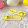 Pinza Ondulada Grande de 6 cm, Brillante, Galvanizada, Color Macarrón, Pinza Redonda para el Cabello sin Costuras, Pinza de Pato, Accesorio para el Cabello DIY