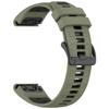 Correa de silicona bicolor para reloj Garmin Fenix8 Enduro3, correa de reloj oficial del mismo estilo.