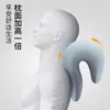 Reposacabezas para silla de oficina para siesta, silla de computadora con reposacabezas elevado, respaldo y almohada para el cuello para pausa para el almuerzo en la estación de trabajo, soporte lumbar para sentarse, transfronterizo
