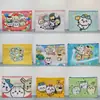 Bolsa de Cremallera de Doble Capa A4 de Dibujos Animados Kiiwa Paquete de Datos Girly Bolsa para Exámenes de Estudiante Bolsa de Almacenamiento Impermeable
