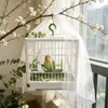 Jaula grande para pájaros, jaula para periquitos australianos, jaula para cotorras, jaula para periquitos, jaula ecológica de perla para pájaros, jaula para loros, nuevos suministros para mascotas