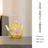 Colección de Juego de Té Cerámico para el Hogar Pintado a Mano con Lirio Amarillo de Porcelana Arita de las Dinastías Tang y Song, Juego de Té Kung Fu, Tetera, Gaiwan, Tazas de Té