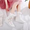Yeats Plum Winter Fleece-fored Botas Antigas Botas Femininas com zíper lateral Botas Curtas Antiderrapantes