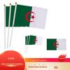 Bandeira de mão da Argélia transfronteiriça spot 14 x 21 20 x 28cm Não. 7 Não. Cinto de Haste de Bandeira Nacional de Poliéster 8