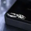 Jinghai Star Dream Original Bao Pé Anel de Casal Baleia Prata Esterlina 999 Design Gentil Personalizado Anel Dropshipping
