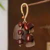 Novo Chocalho Realizador de Desejos Casca de Fruta Sino Pendurado Som de Planta Natural Pingente de Carro Pingente de Bolsa Pingente de Música Curativa Venda por Atacado