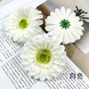 Simulação Gerbera Flor Cabeça Fu Lang Crisântemo Flor Falsa DIY Headwear Hairpin Flor Material Fotografia de Casa Floricultura Pequenos Ornamentos