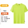 Roupas de Trabalho de Verão de Secagem Rápida com Gola Redonda, Camisas Publicitárias Personalizadas de Manga Curta, Camisetas, Roupas de Trabalho Corporativas, Logo Bordado Impresso