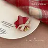 Pinza para el cabello de lazo de estrella adorno navideño para la cabeza femenino sombrero navideño diadema diadema de oso de peluche accesorios para fotos pinza para el cabello