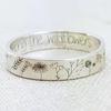 Anillo Transfronterizo Nueva Tú Perteneces entre las Flores Silvestres Flor Pastoral Diente de León
