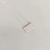 Moda Europea y Americana Regalo de Navidad para Pareja Sobre Carta de Amor Caja para Fotos Cadena para Clavícula Ins Nicho Simple Joyería de Lujo Ligero