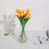 Simulación de punto de fábrica Simulación de tulipán flor sala de estar dormitorio adornos de flores decorativas tulipán de simulación al por mayor