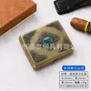 Estuche para cigarrillos de metal dividido con 20 unidades en relieve retro, fabricantes de cajas de regalo para productos transfronterizos de comercio exterior al por mayor