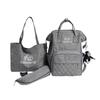 Bolsa de maternidade de grande capacidade para comércio exterior conjunto de três peças para mãe combinação multiuso Moda ombro à prova de respingos bolsa de mamãe