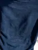Camiseta Azul Asimétrica de Hombro Manga Corta para Mujer, Estilo Coreano de Verano, Única y Muy Atractiva, Ceñida a la Cintura, Adelgazante, Corta, Top sin Hombros