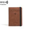 2026 Nuevo Portapasaporte Antirrobo Holder de Documentos Multifuncional Anti-Magnético Rfid Holder de Tarjetas Simple Holder de Boletos de Aerolínea Transfronterizo