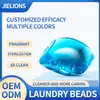 Jieshi Exportação Comércio Exterior Bolinhas para Detergente de Lavar Roupa, Bolinhas de Fragrância, Cápsulas de Lavanderia Três em Um Removedoras de Ácaros e Antibacterianas, Personalização de Fábrica ODM