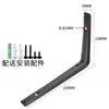 Suporte de Cantoneira Triângulo Suporte de Prateleira de Uma Palavra Rack de Suporte Estrutura de Ferro Rack de Armazenamento de Parede Suporte de Prateleira Fixação em Ângulo Reto Tripé