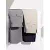 Pantalones de negocios elásticos para hombre, estilo fino de primavera y verano, pantalones casuales para hombre, pantalones de pierna recta fluidos de seda helada sin planchar para hombre