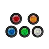 Suministros del Fabricante Luces Laterales para Camión de 12V 3LED de 3/4 de Pulgada Luces de Señalización LED para Camión Luces Laterales para Autobús Luces para Camión