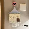 Caixa de papel toalha, estilo pastoral, design de casinha, organizador de papel toalha para pendurar, alta qualidade, bolsa criativa para pendurar no carro