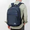 Mochila de negocios de gran capacidad, mochila para portátil de tela Oxford para commuting, mochila de viaje de ocio para hombre para viajes cortos