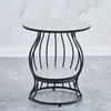 Conjunto de Tres Piezas de Silla de Mimbre para Balcón de Celebridad de Internet con Mesa de Café Conjunto de Tres Piezas de Silla de Mimbre para Ocio en Patio y Jardín Mesa y Sillas de Exterior