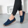 Zapatos Mocasines para Mujer de Piel de Ante Slip on Mocasines Zapatos Planos Transpirables Ligeros Zapatos Náuticos