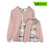 Suéter con capucha y cremallera para hombre y mujer, informal, con estampado 3D de gatitos lindos, de Amazon transfronterizo