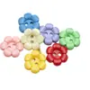 Botones de resina de girasol en colores de caramelo en stock, botones de dos agujeros para ropa y juguetes, accesorios decorativos versátiles, botones para manualidades