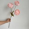 Flor artificial rosa cerimônia de casamento auditório fileira de flores arranjo de flores guia de estrada decoração de flores flor de garrafa decoração de vitrine flor