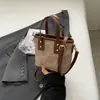 Bolsos de Nicho de Estilo Occidental de Moda 2026 Primavera Nuevo Bolso de Hombro Cruzado Vintage Bolso de Mano de Moda Bolso Cubo para Mujer