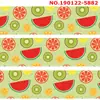 Fuente Transfronteriza Cinta con Estampado de Piña de Fruta de 75 mm Cinta para Adornos de Cabello DIY Cinta de Color Xin