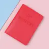 Bolsa de Armazenamento para Capa de Passaporte, Porta-Cartões, Estojo Protetor, Porta-Passaporte de Couro, Carteira de Passaporte, Bolsa Integrada para Documentos