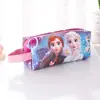 Estuche para lápices de estudiante, de material impermeable doble, bonito estuche de papelería con dibujos animados para niños, estuche grande para lápices.