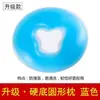 Almofada de silicone para maca de massagem, almofada facial, travesseiro facial com orifício em látex, travesseiro facial para salão de beleza, colchão de beleza redondo, travesseiro em forma de U