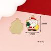 Desenho Animado Natal DIY Acessórios de Joalheria Alce Sino Papai Noel Saco Decoração Pingente Materiais Feitos à Mão