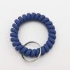 Fabricantes de origen línea telefónica de plástico anillo de mano esmerilado pulsera de llavero de línea telefónica de moda color mate línea telefónica
