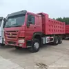 Suministros de Fábrica Camiones Volquete Howo Usados para Exportación a África, Vehículos de Ingeniería de Ocho Ruedas Traseras, Camiones de Servicio Pesado Howo 6X4