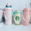 Correa para Llevar Botella de Agua, Correa Tejida para Taza Adecuada para Tazas Aisladas Owala, Asa para Taza de Hielo, Cadena para Taza, Anillo para Taza, Funda para Taza