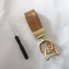 Mini Chaveiro de Couro de Crocodilo para Carro Acessórios de Bolsa Exquisitos Chaveiro Fofo Pingente Fofo Presente para Mulheres Atacado