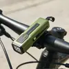 Linterna multifuncional nueva, luz para bicicleta, power bank, luz de advertencia roja y azul, luz de trabajo con pantalla de potencia digital