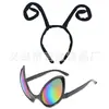 Accesorios para el Cabello de Hormiga Lindos para Niños Transfronterizos Gafas Tentáculos de Insecto Diadema Accesorios para Actuaciones Escénicas de Halloween Venta al por Mayor